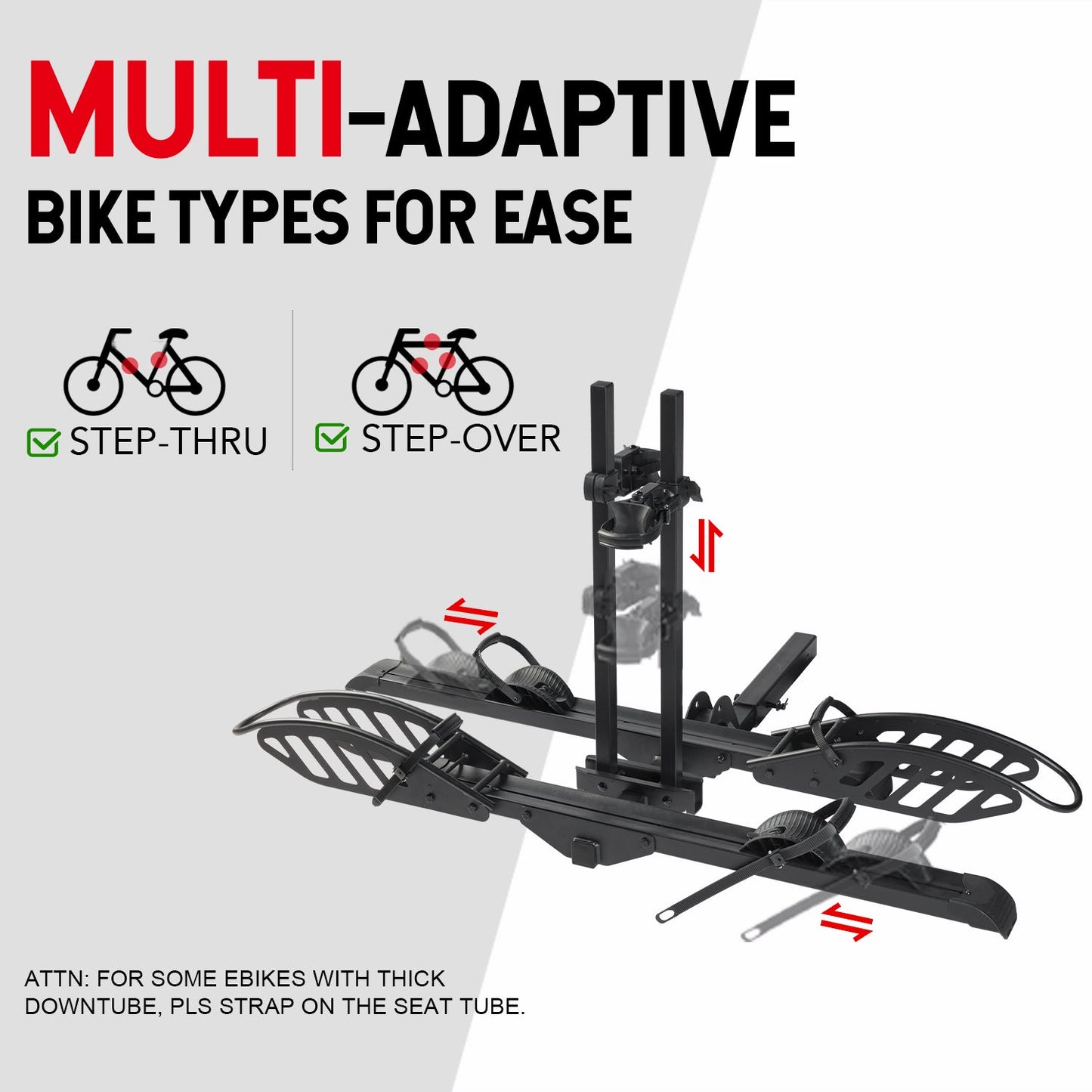 JCW 200 EBIKE RACK W/RAMP