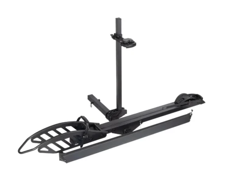 Foldable vehicle bike rack