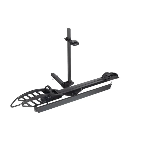 Foldable vehicle bike rack