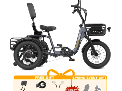 Meet One Breeze Pro Fat Tire Electric Trike