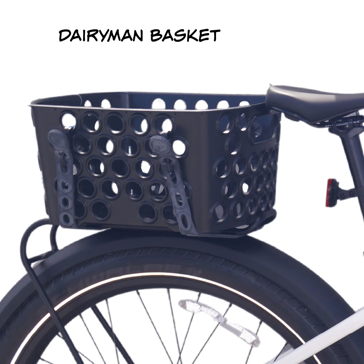 EBike Bicycle Basket, Dairyman Universal Rear Bicycle Basket, E-Bike Basket - Image 7