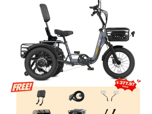 Meet One Breeze Folding Electric Trike